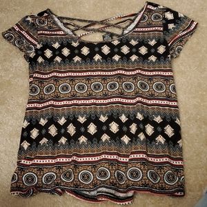 Patterned crop top